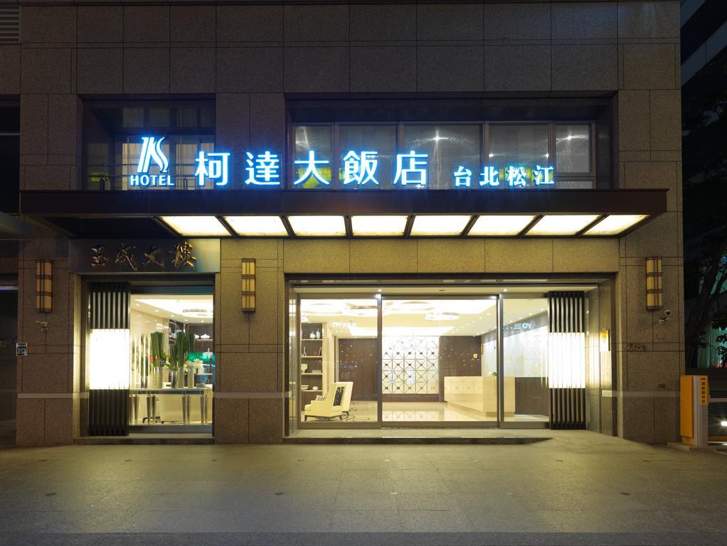 K Hotel Taipei Songjiang Buitenkant foto