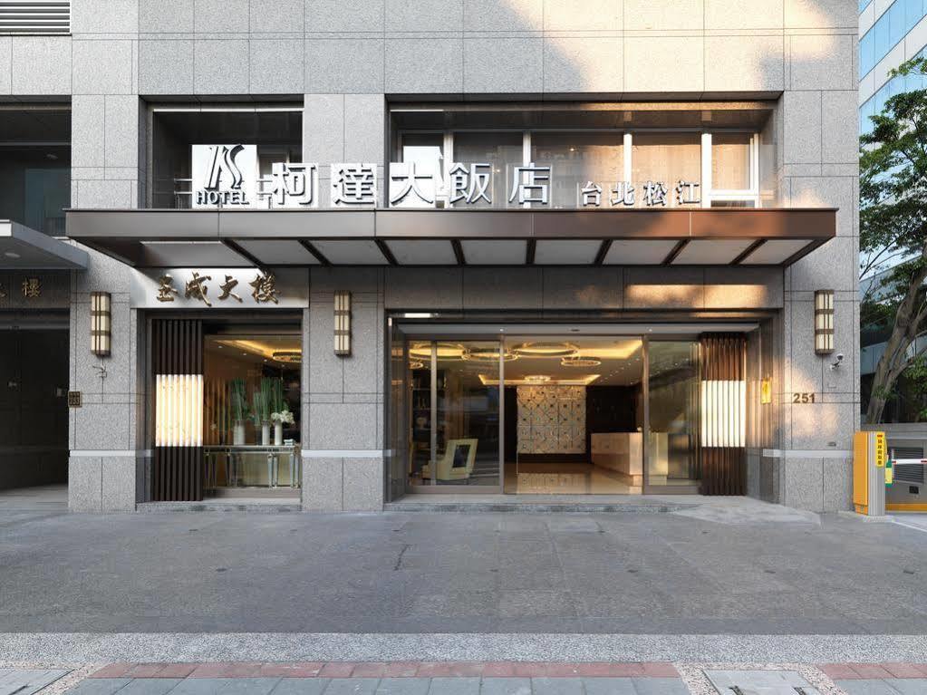 K Hotel Taipei Songjiang Buitenkant foto